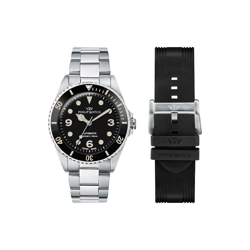 Philip Watch - Caribe Diving - Uomo - Acciaio