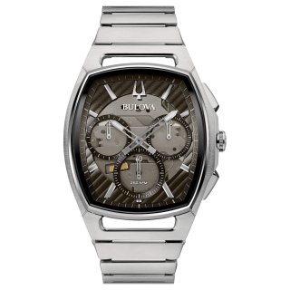 Bulova - Curv Forma - Acciaio - Crono