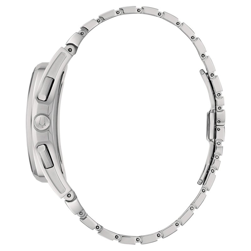 Bulova - Curv Forma - Acciaio - Crono