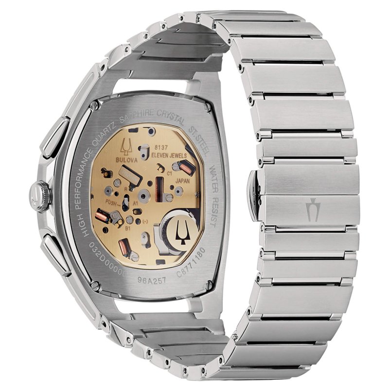 Bulova - Curv Forma - Acciaio - Crono