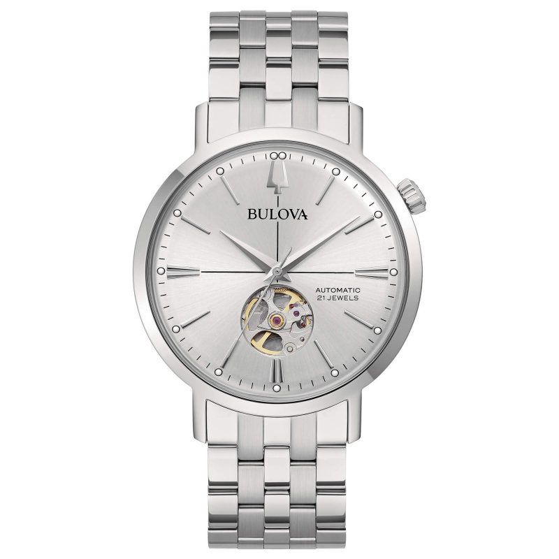 Bulova - Aerojet Automatico - Acciaio - Silver