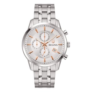 Bulova - Sutton Chrono - Acciaio - Quarzo