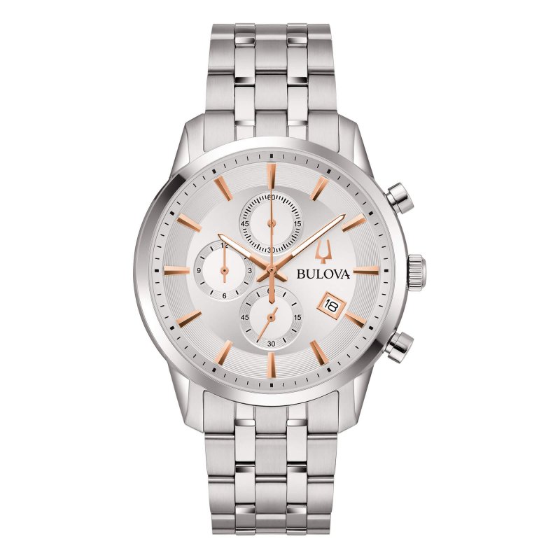 Bulova - Sutton Chrono - Acciaio - Quarzo