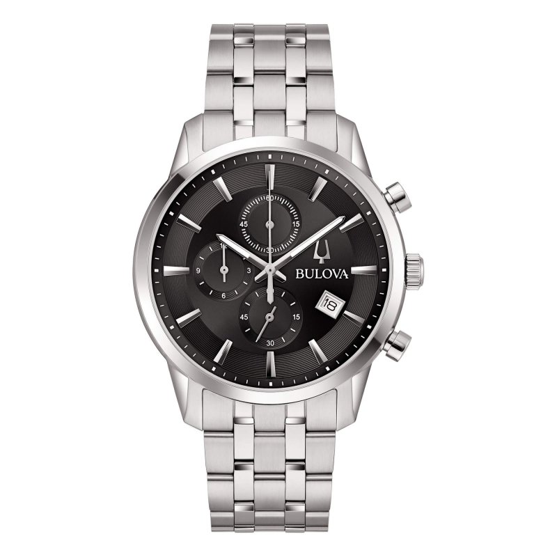 Bulova - Sutton Chrono - Acciaio - Nero