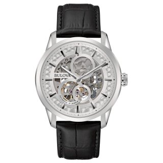 Bulova - Sutton Skeleton - Meccanico - Acciaio