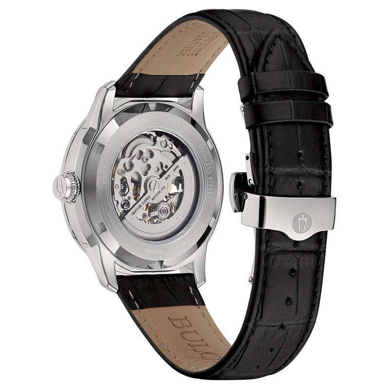 Bulova - Sutton Skeleton - Meccanico - Acciaio