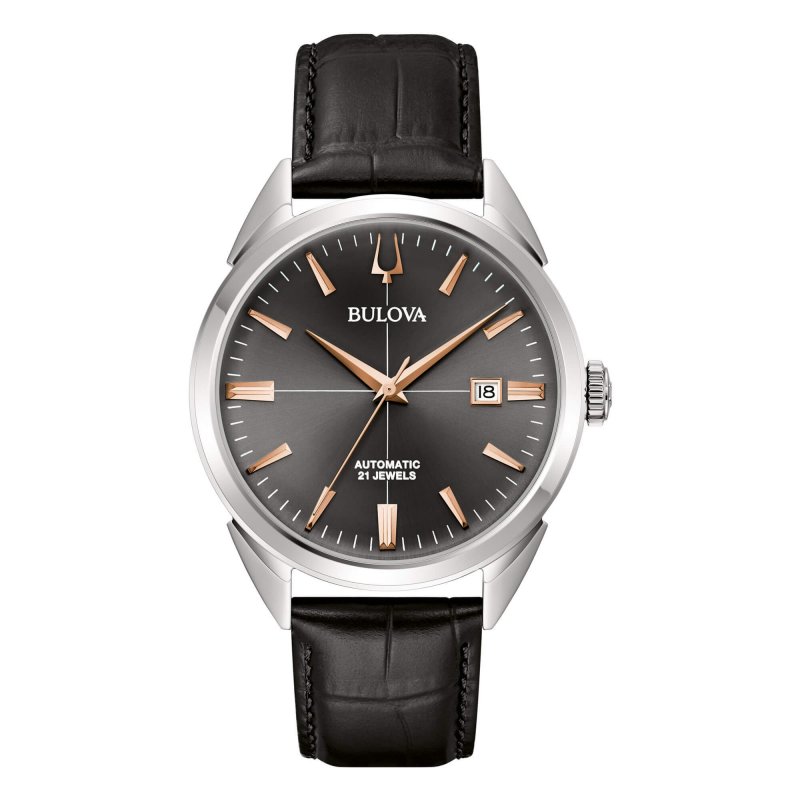 Bulova - Sutton Automatico - Acciaio - Pelle