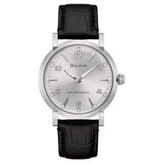 Bulova - Clipper Vintage Automatic - Acciaio - Pelle
