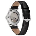 Bulova - Clipper Vintage Automatic - Acciaio - Pelle