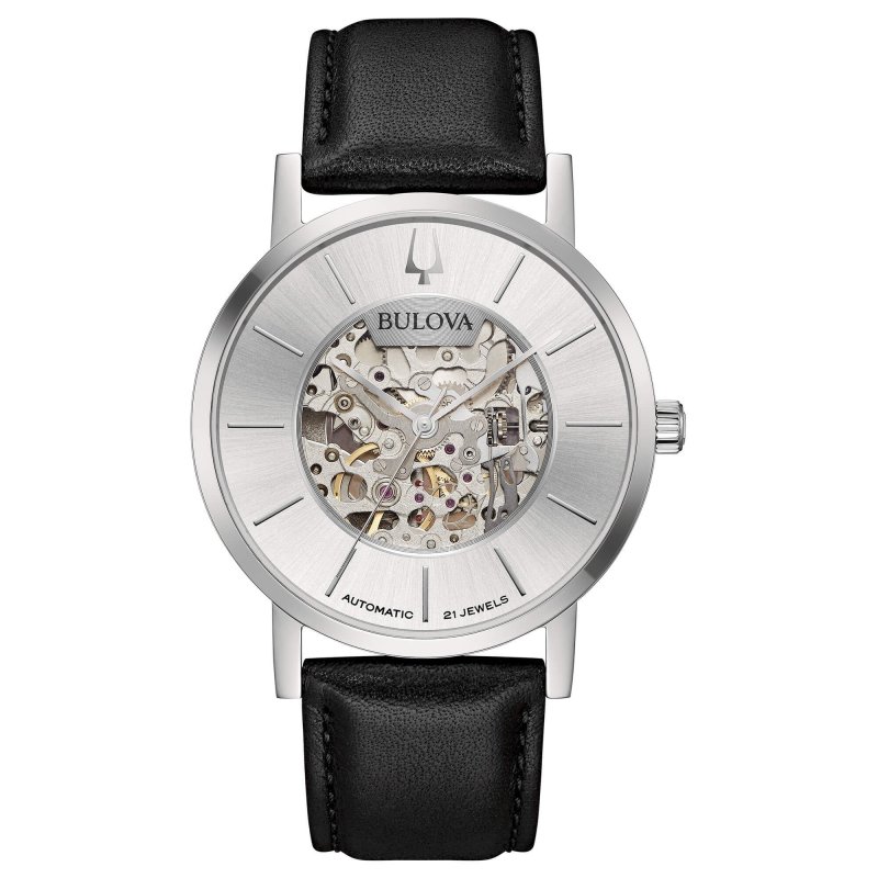 Bulova - Clipper Skeleton - Meccanico - Acciaio