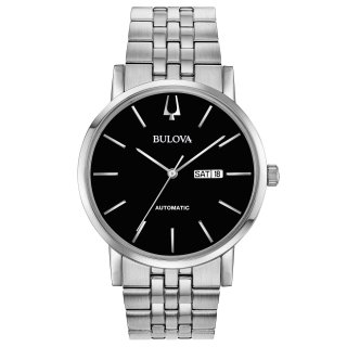 Bulova - Clipper Automatic - Acciaio - Nero