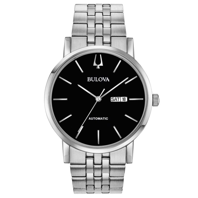 Bulova - Clipper Automatic - Acciaio - Nero