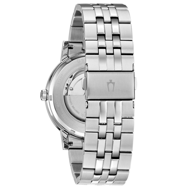 Bulova - Clipper Automatic - Acciaio - Nero