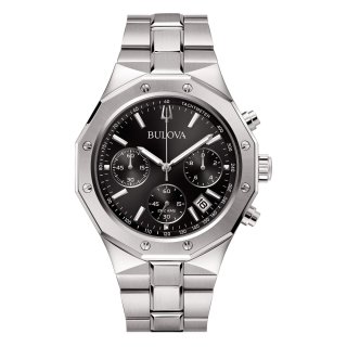 Bulova - Octagon Chronograph - Acciaio - Antracite