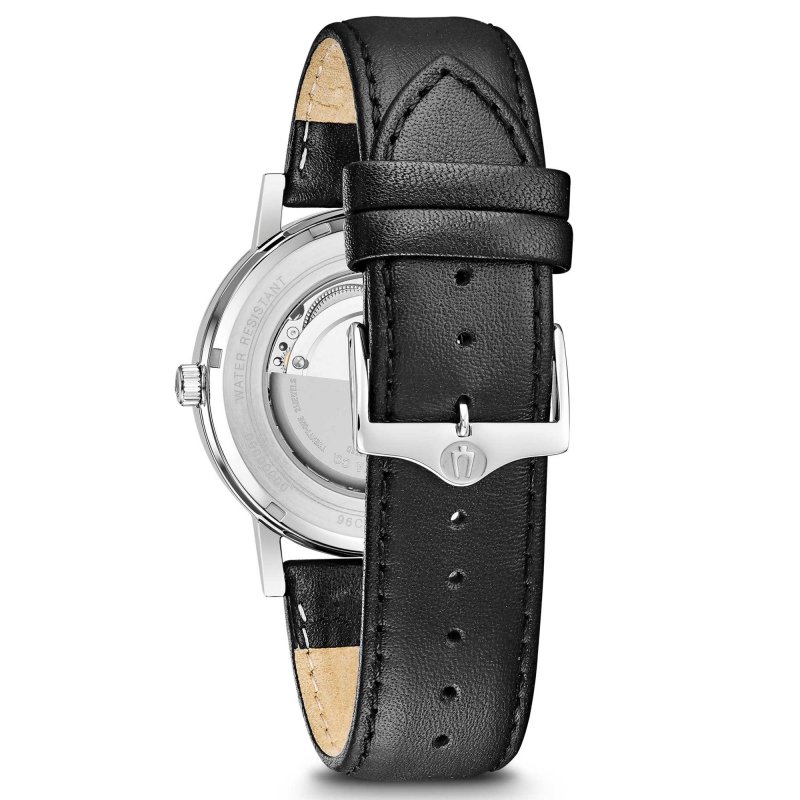 Bulova - Clipper Automatic - Acciaio - Pelle