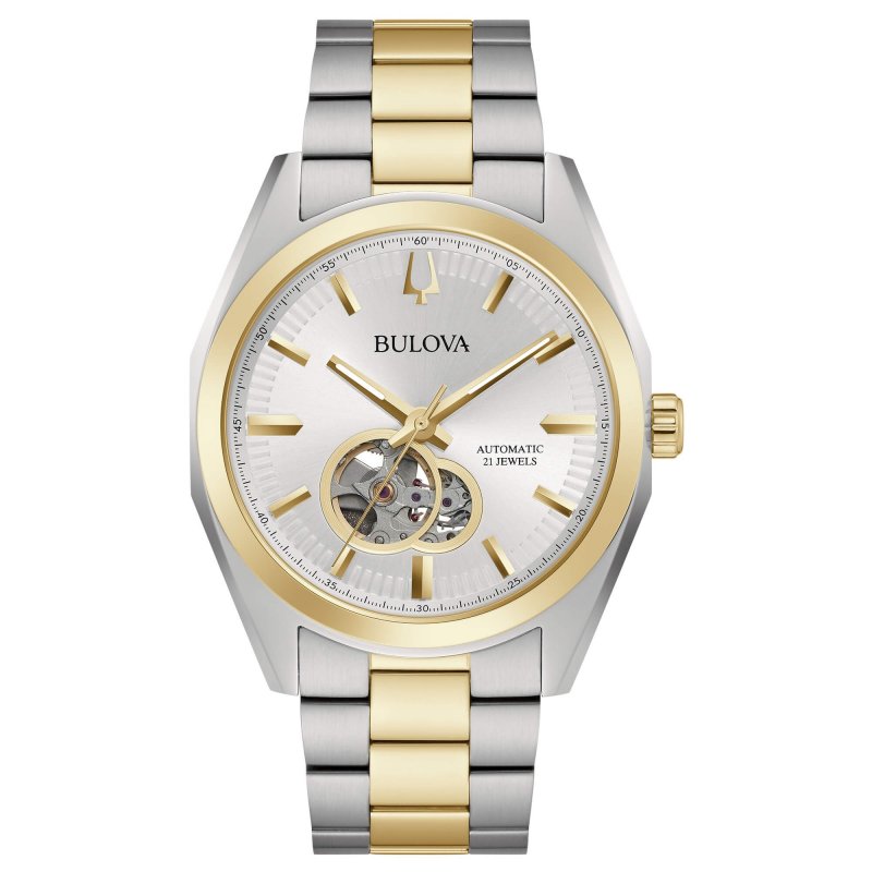 Bulova - Surveyor Automatico - Acciaio - Silver