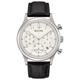 Bulova - Crono High Precision - Acciaio - Pelle