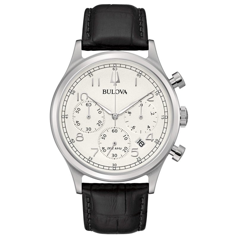 Bulova - Crono High Precision - Acciaio - Pelle