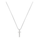 Breil Tribe - Collana Line Row - Acciaio - Zirconia