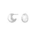 Breil - Orecchini Hoop - Acciaio - Argento