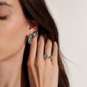Breil - Orecchini Hoop - Acciaio - Argento