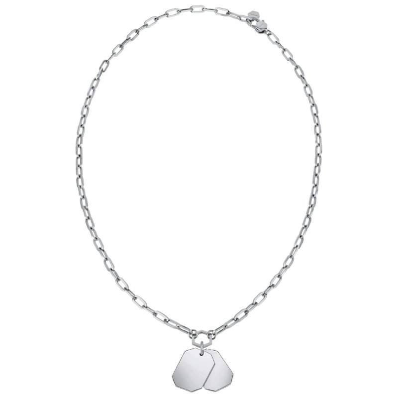 Breil - Collana Private Code - Acciaio - Argento