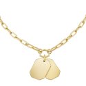 Breil - Collana Private Code - Acciaio Ip Gold