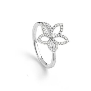 Salvini - Anello Magia Garden - Oro Bianco - Diamante
