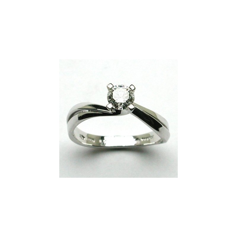 Salvini - Anello Falco - Oro Bianco - Diamante