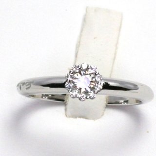 Salvini - Anello Corolla S - Oro Bianco - Diamante
