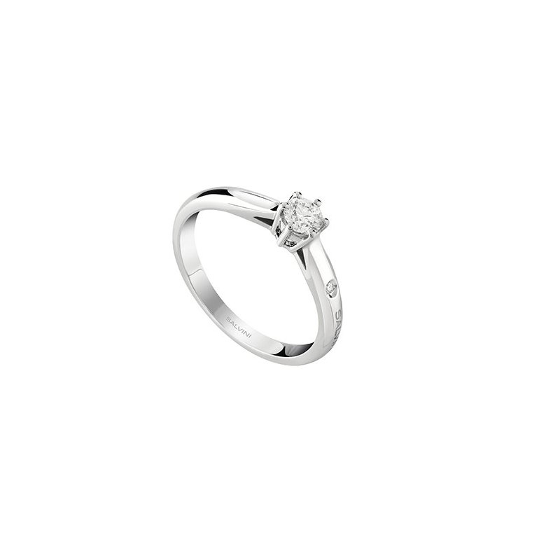 Salvini - Anello Riflesso - Oro Bianco - Diamante