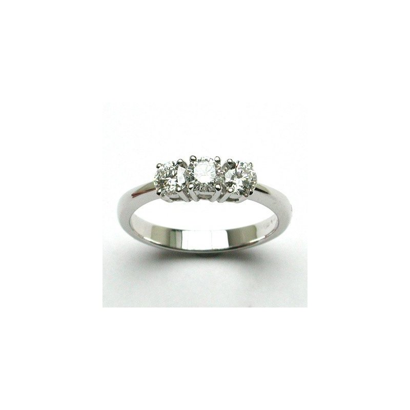 Salvini - Veretta In Oro Bianco - 3 Diamanti