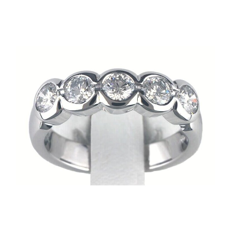 Salvini - Veretta In Oro Bianco - Diamante Gh