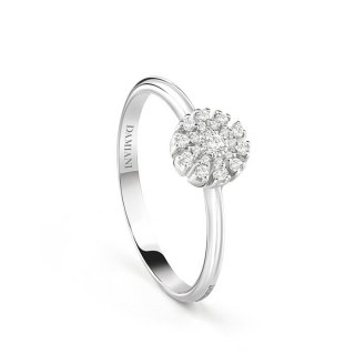 Damiani - Anello Margherita - Oro Bianco - Diamante
