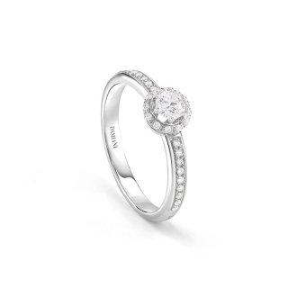 Damiani - Anello Minou Full Pave' - Oro Bianco - Diamante