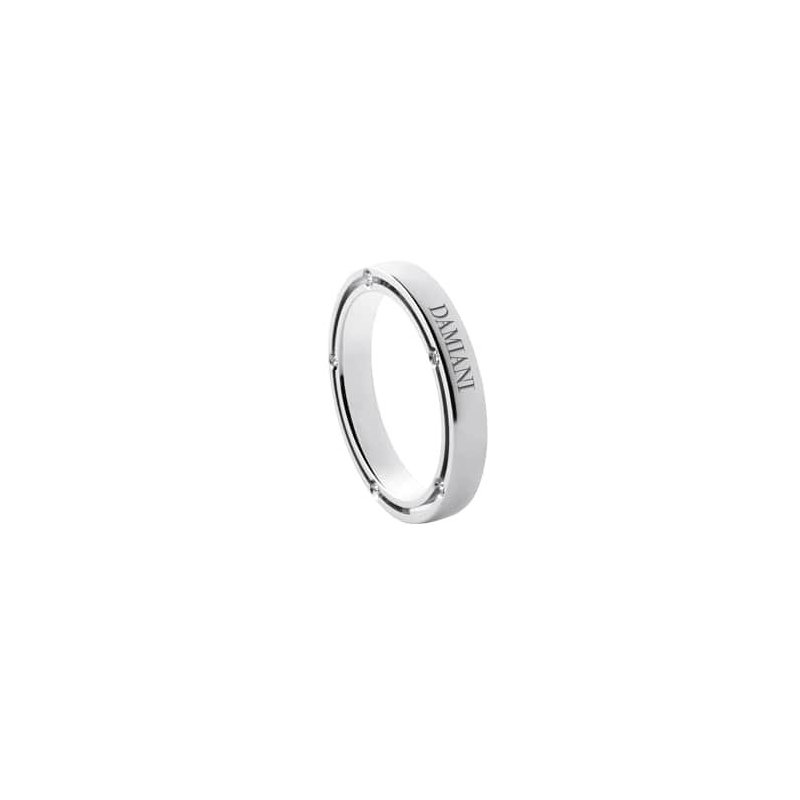 Damiani - Anello D.Side - Oro Bianco - Diamante