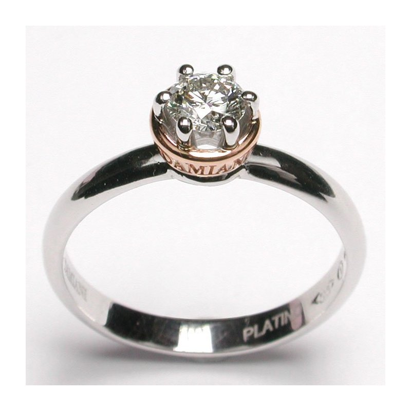 Damiani - Anello Domina - Platino - Diamante