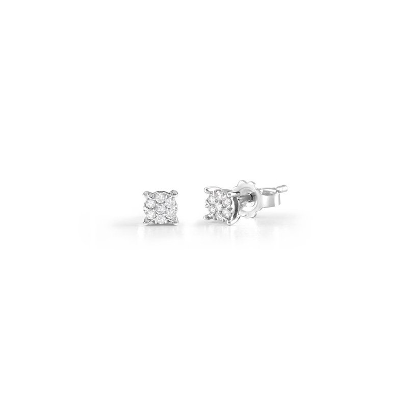 Bliss - Orecchini Caresse - Oro Bianco - Diamanti