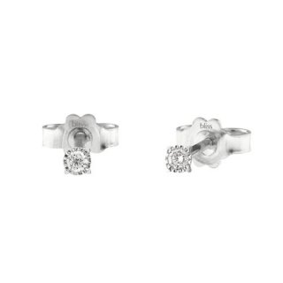 Bliss - Orecchini Lumina - Oro Bianco - Diamanti