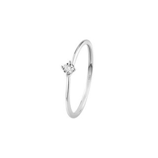 Bliss - Anello Rugiada - Oro Bianco - Diamante