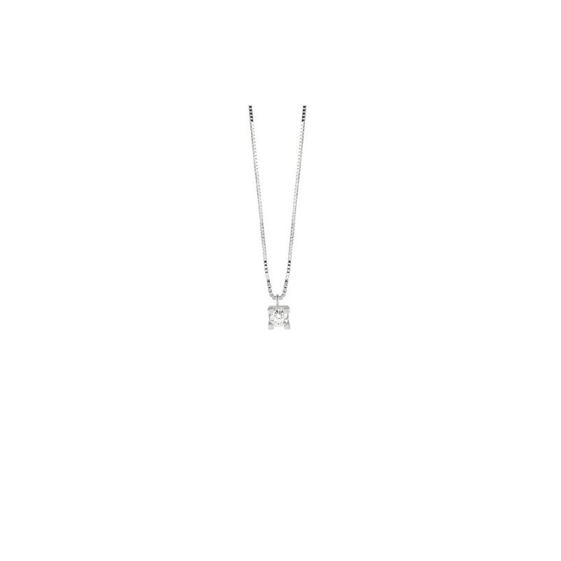 Bliss - Collana Dream - Oro Bianco - Diamante
