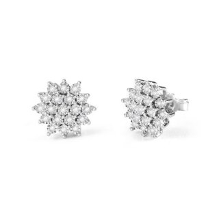 Bliss - Orecchini Elisir - Oro Bianco - Diamanti