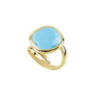 Aquaforte - Anello Aquacaramelle - Argento - Oro Giallo