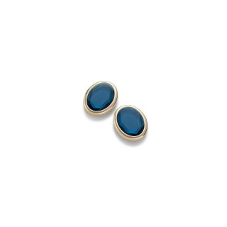 Aquaforte - Orecchini Caramelle - Oro Giallo - Blu