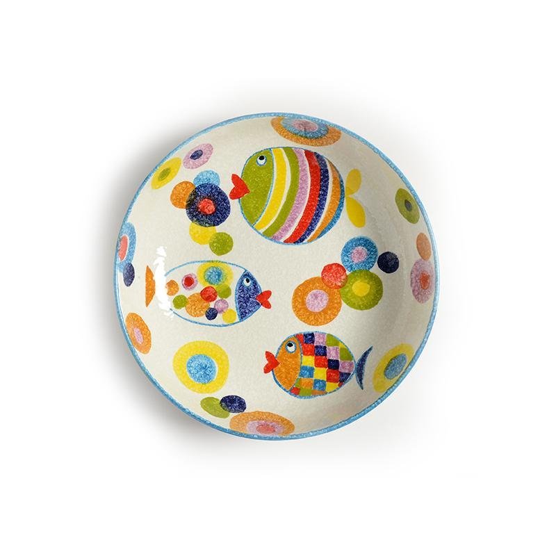 Modigliani - Pop Pesci Spaghettata - Ceramica - 36Cm