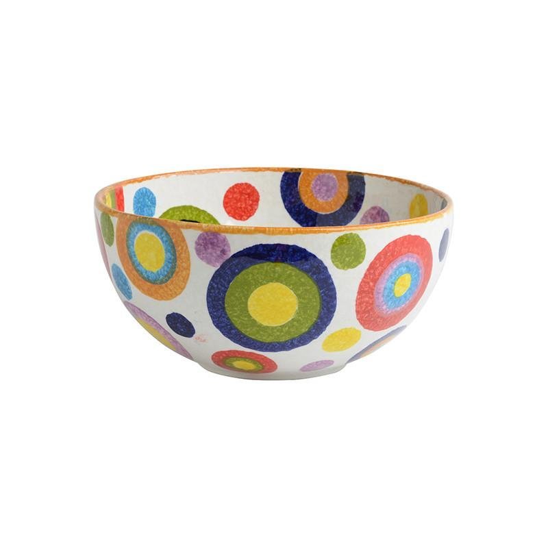 Modigliani - Pop Cerchi Insalatiera - Ceramica - Cm 26