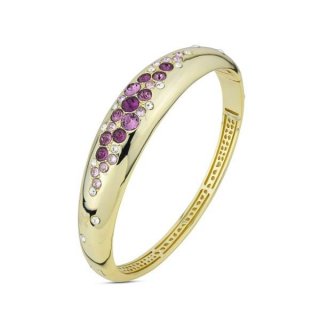 Boccadamo - Bracciale Rigido - Oro Giallo - Cristalli