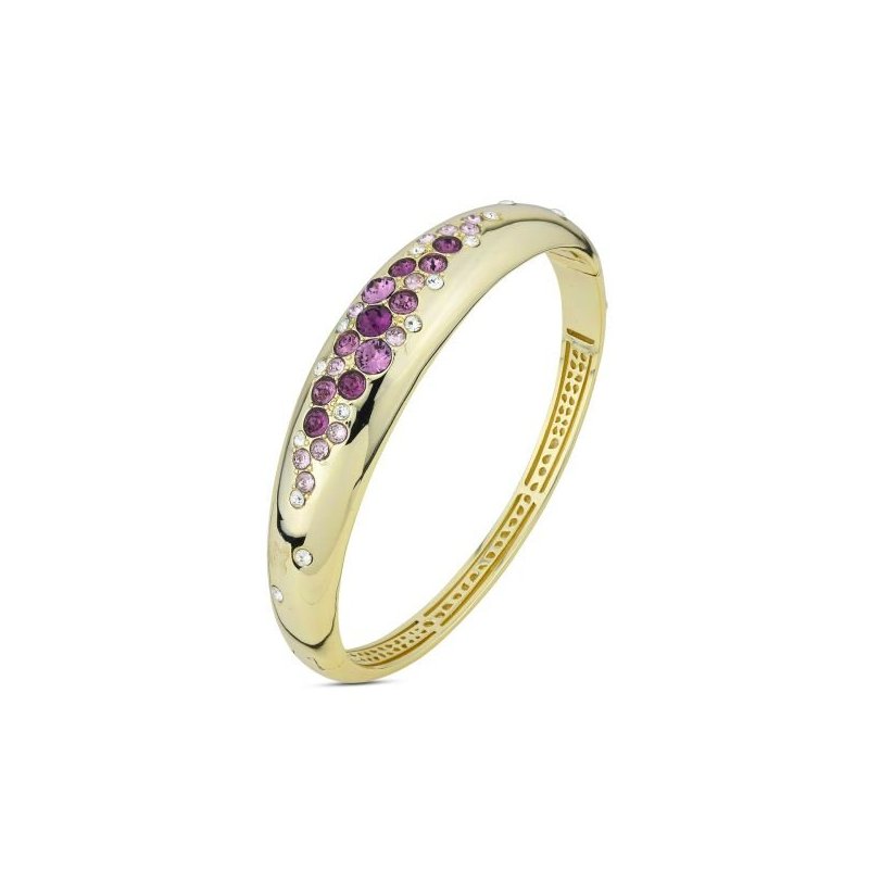 Boccadamo - Bracciale Rigido - Oro Giallo - Cristalli