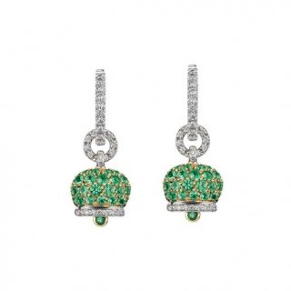 Chantecler - Orecchini Campanelle - Oro - Diamanti