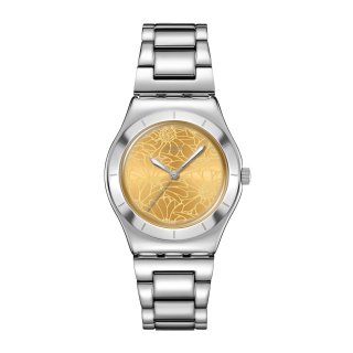 Swatch - Petal Swirl - Orologio In Acciaio - Giallo